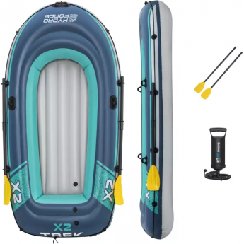 Надувная лодка BESTWAY TREK X2 RAFT SET 294х137 см (до 360 кг) Надувная лодка BESTWAY TREK X2 RAFT SET 294х137 см (до 360 кг)
